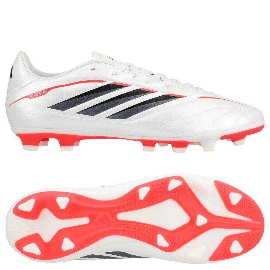 adidas Copa Pure Iv Club Fxg Born For Goals - Vit/silver/svart/lucid Red Barn - ['Vit'] (35½)