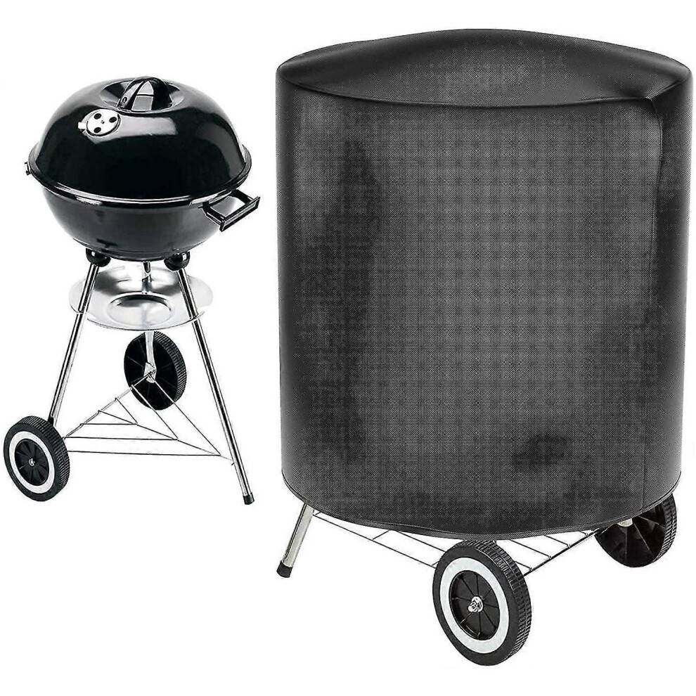 Round waterproof outdoor grill cover gas grill protective hood grill