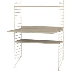 String - Hylla Kombination H Arbetsplats - Beige