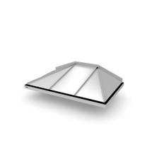Djup Från 955 Mm Hipped - Entrétak Silvermetallic, 955 Mm, 1600 Mm