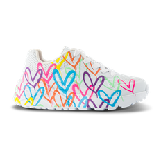 Skechers Uno Lite Spread the Love Sneaker Hvid 314064L - 37