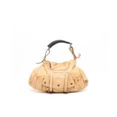 Saint Laurent Mombasa Hobo Bag - Beige (26x30x4 cm)