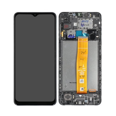 Samsung Galaxy A12 LCD-skärm - Svart