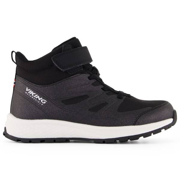 Viking Kid's Equip Mid WP 1V Sneakers Barn Storlek 43 Färg svart