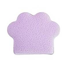 Makeup Remover Sponge, ansiktsrengöringssvamp, Förstorad katt PAW -design Komprimerade ansiktssvampar, Kosmetiska avlägsna våtservetter av handskar