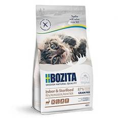 Bozita Indoor & Sterilised Grain Free, Reindeer -