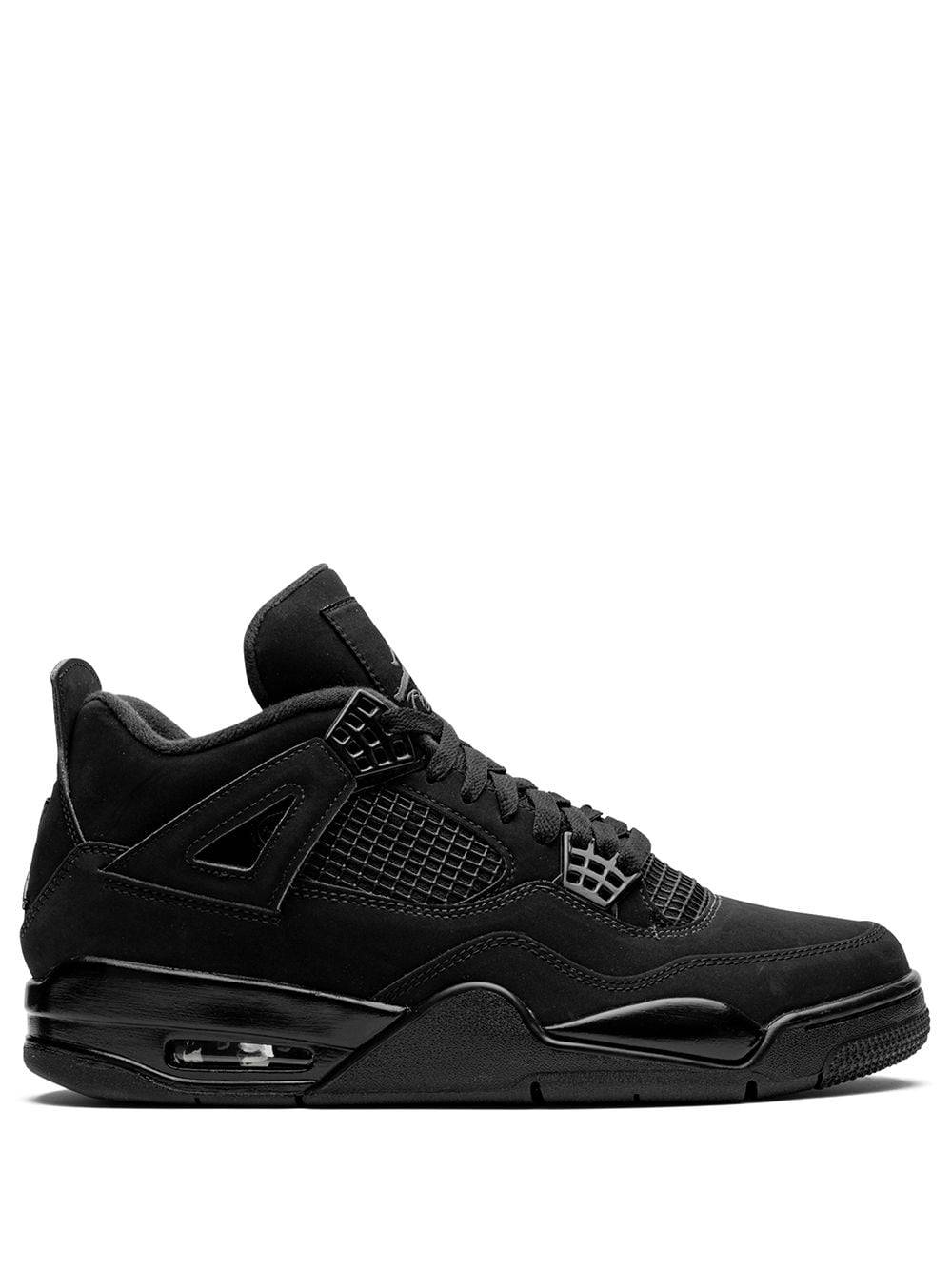 Jordan - Air Jordan 4 Retro Black Cat 2020 sneakers - unisex - mocka - 12 - Svart