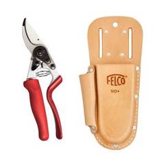 Felco Model 7 secateurs + Leather Plus holster bundle Genuine Felco products