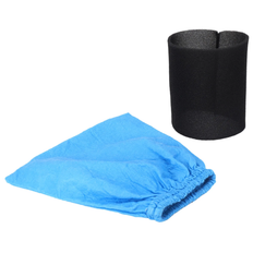 Textile Filter Bags Wet and Dry Foam Filter for Karcher MV1 WD1 WD2 WD3 Vacuum Cleaner Filter Bag
