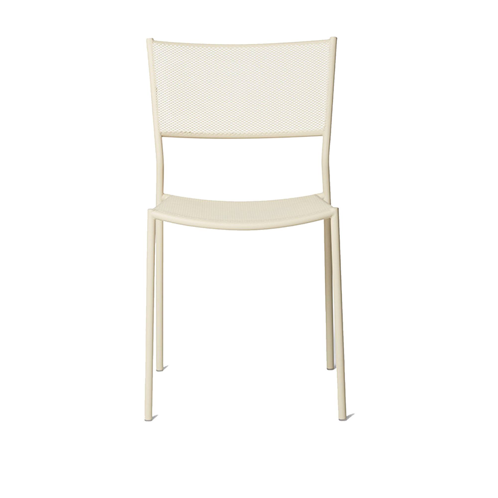 Massproductions - Jig Mesh Chair, Black - Udendørs spisebordsstole - Chris Martin - Sort - Metal
