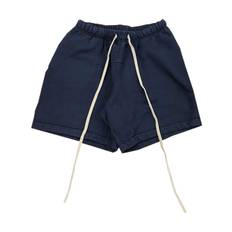 FEAR OF GOD ESSENTIALS - shorts med dragsko - herr - bomull - XXS - Svart
