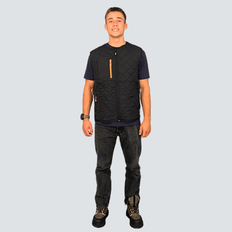 Outdoor Quilt Vest Black / XS