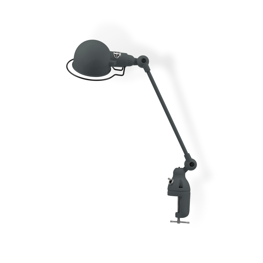 Signal SI312 bordlampe (m/klemme) fra Jieldé - Granite grey / Blank