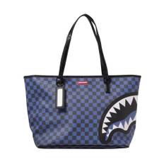 SPRAYGROUND, Taske, Dame, Flerfarvet, ONE SIZE, Checkered Shark Mouth Tote Bag