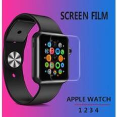 Skärmskydd klar täckande skyddsfilm för iwatch 4 40mm 44mm ej härdat glas för apple watch 3 2 1 38mm 42mm