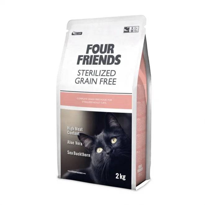 FourFriends Cat Sterilized Grain Free – Foder för kastrerade katter