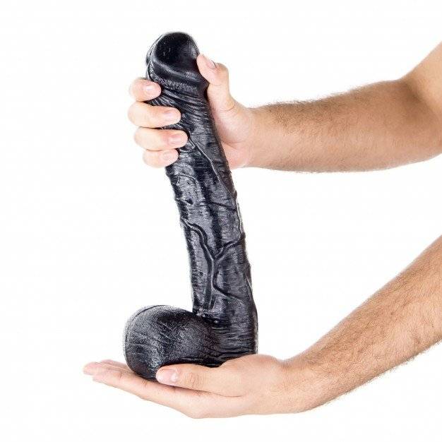 Hung Lock The Giant, vinyl dildo with Vac-U-Lock 30 x 5.4–6.2 cm