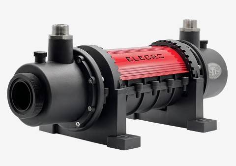 Varmeveksler 95kW til pool eller udespa