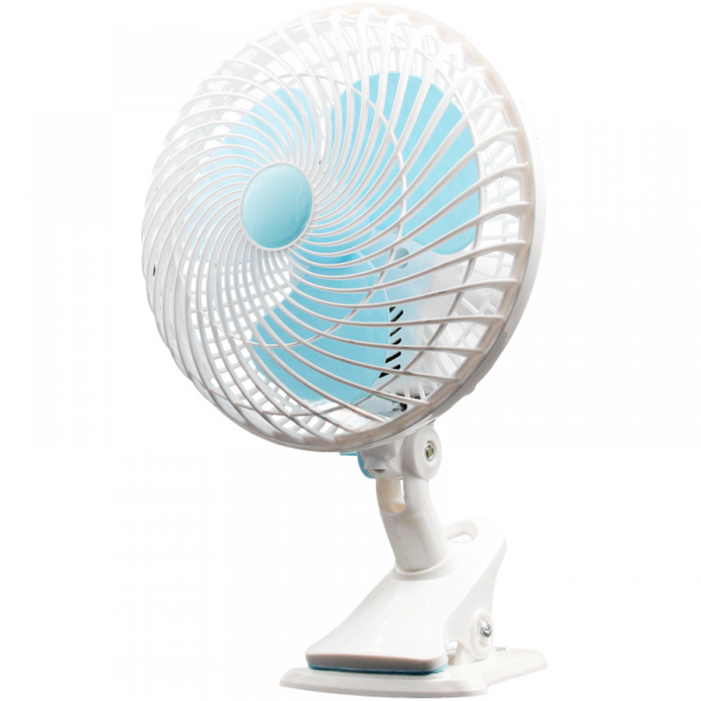 Rystende hovedklemmeventilator studenterkollektion sengebordsventilator soveværelse lydløs klemmeventilator seng lille ventilator i ét stykke