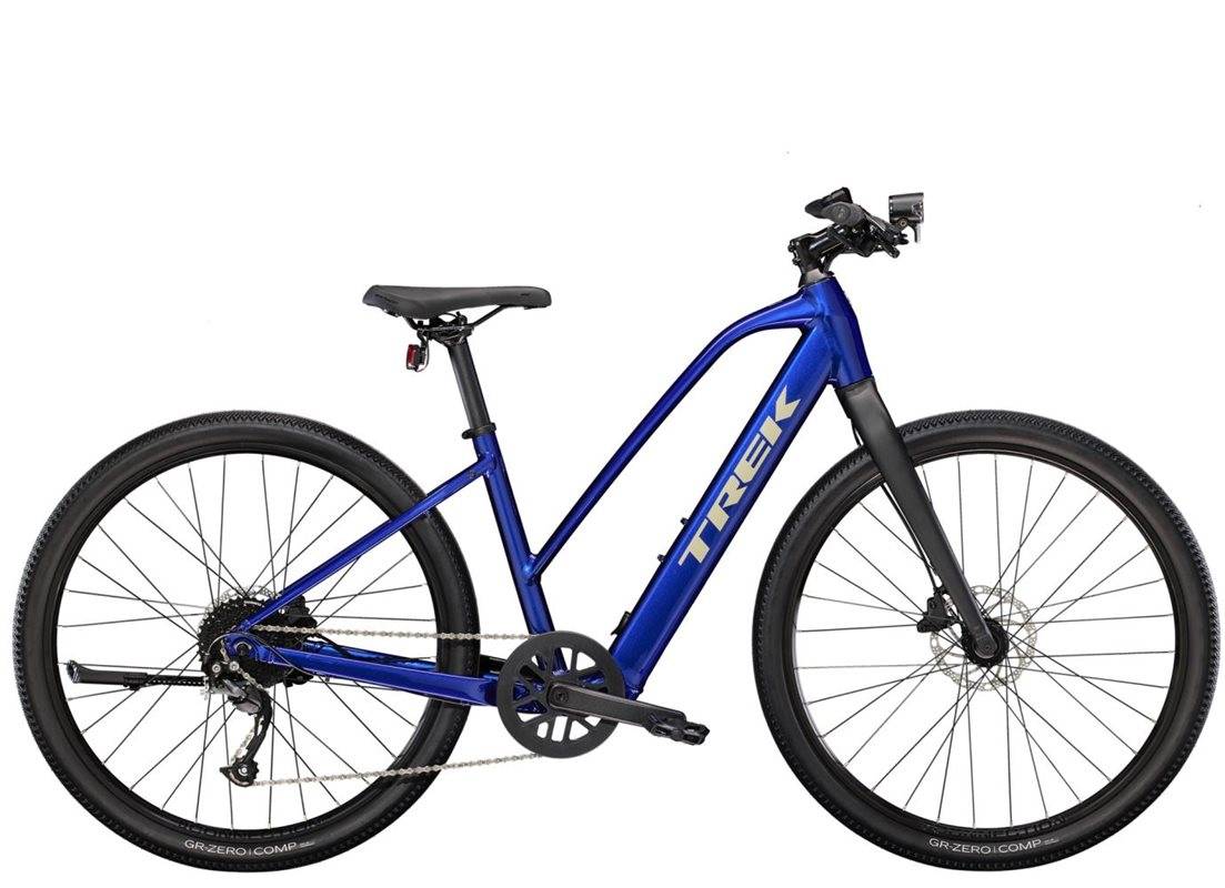 Trek Elcykel Dam Dual Sport+ 2 Stagger Hex Blue (L)
