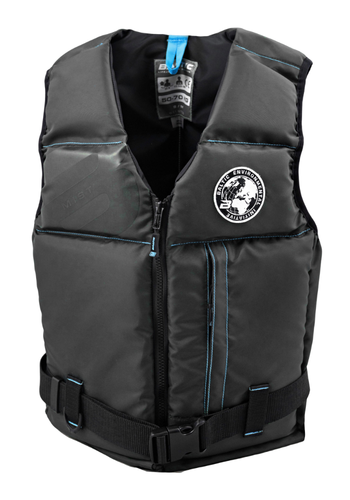 Flytväst Junior / Vuxen Baltic Mist E.I.-Svart / 25-40 kg (25-40 kg)