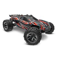 Traxxas - TRX67376-4 - Rustler 4x4 VXL Brushless med TSM system - Rød