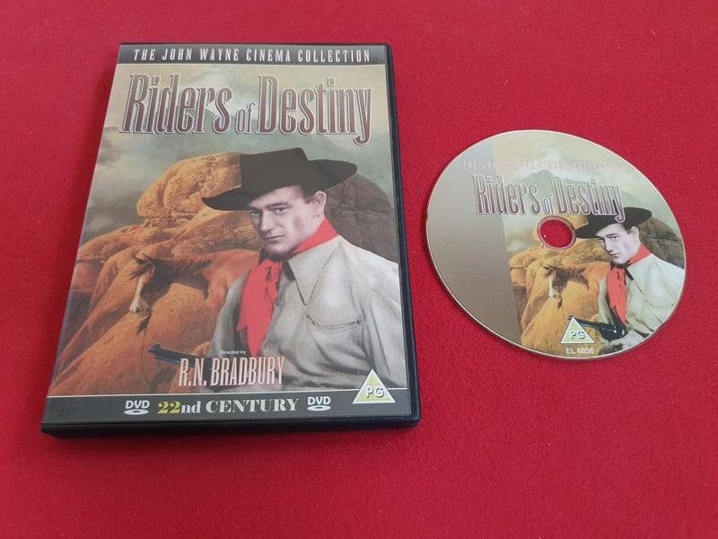 THE JOHN WAYNE CINEMA COLLECTION - RIDERS OF DESTINY till DVD