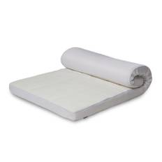 Latex topmadras - 210x210 cm - 8 cm høj - Latex & naturlatex - Zen sleep topmadras til dobbelt seng - DETTE ER EN UDTILLINGSMODEL, UDEN EMBALLAGE - INGEN MULIGHED FOR