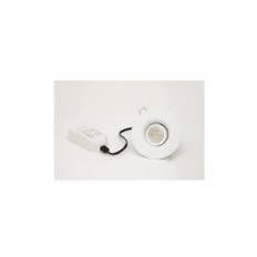 Downlight md-550, led, 7,5w, 230v, vit, ip21