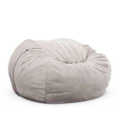 Vetsak Beanbag Large - Velvet Light Grey