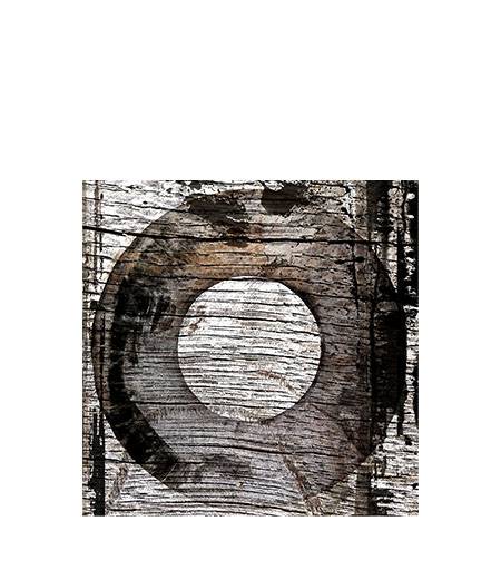 Artwood - CIRCLE UMBRA tavla - 120x120, Plexiglas