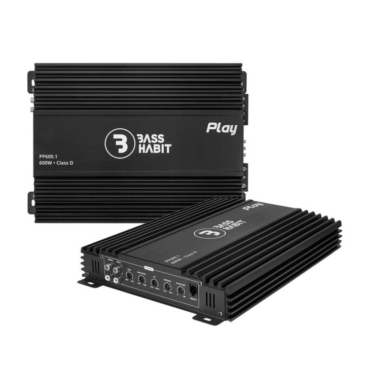 2-pack Bass Habit Play Power 600.1 (gen. 2), monoblock