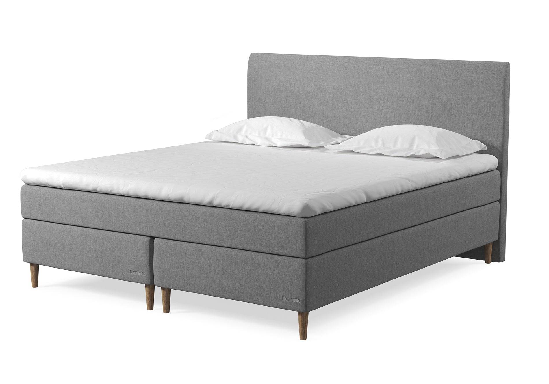 Dunlopillo Pure - Kontinentalseng 180x200 - Varmgrå