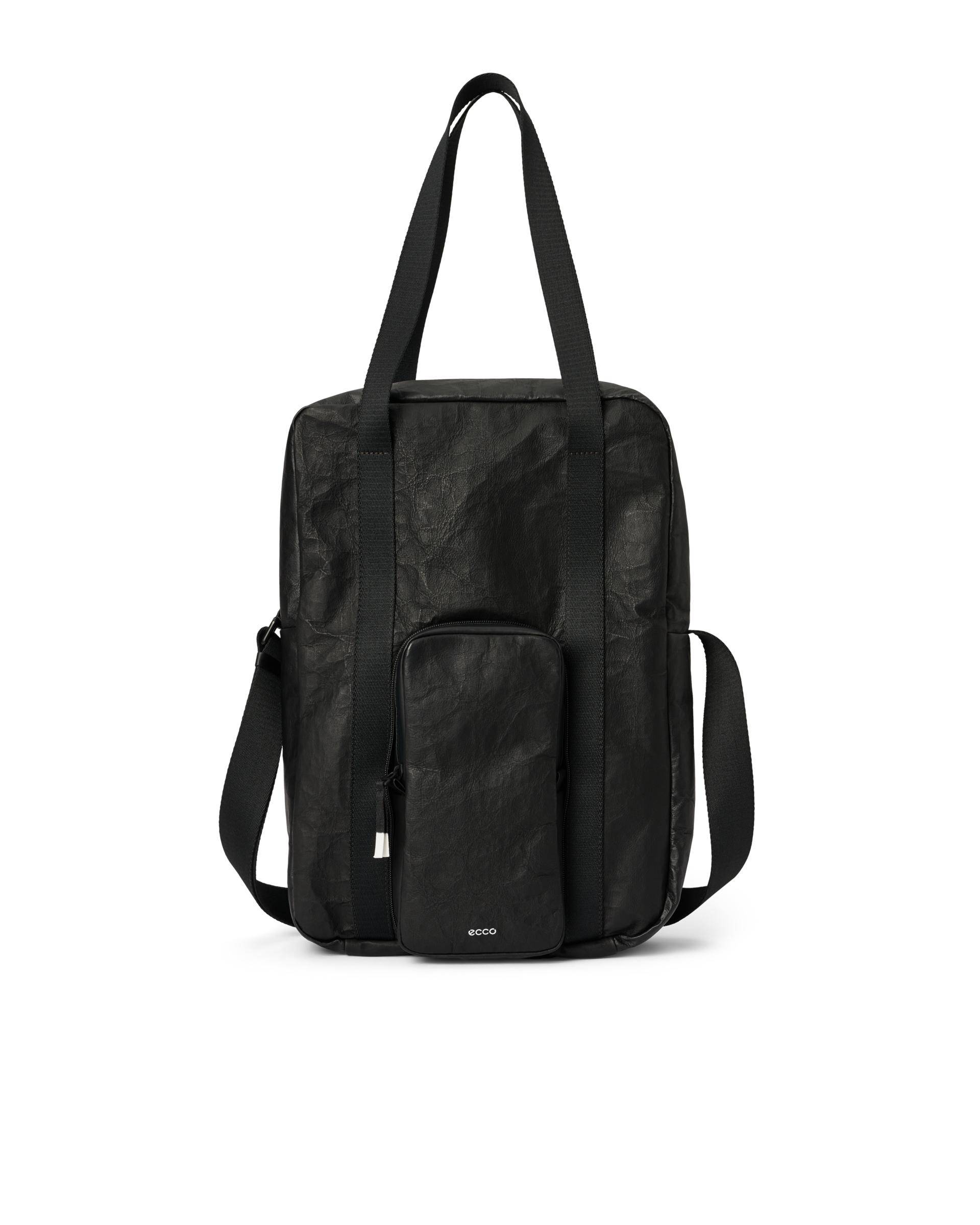 ECCO Tote Packable NS - Shopper taske i læder - Sort