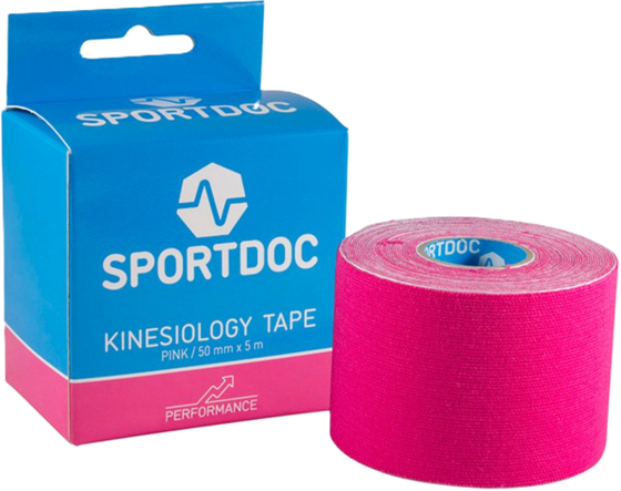 Sportdoc Kinesiology Tape Pink Tennistillbehör Pink - One Size