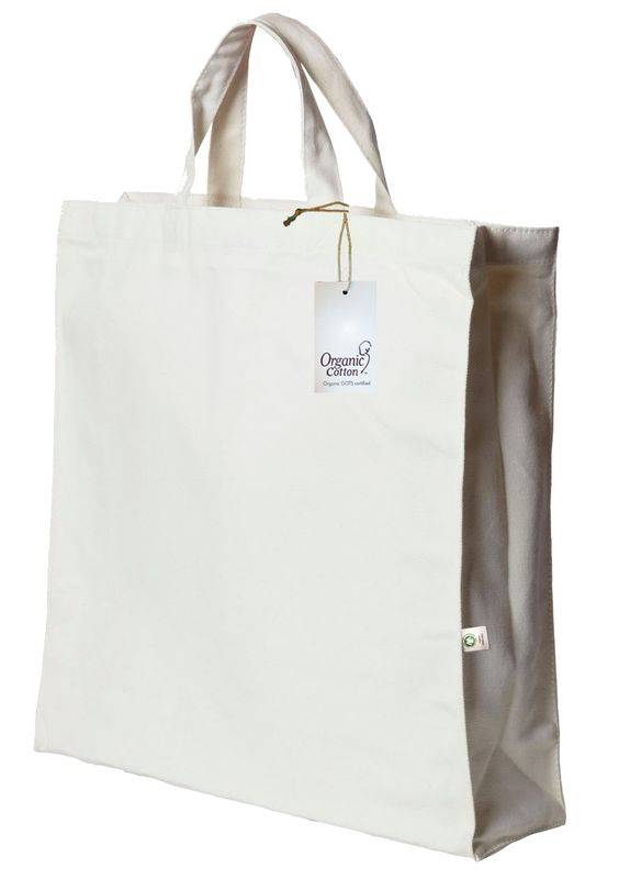 1422540 GOTS Heavy Canvas Bag - Svart (No Size)