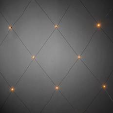 Ljusnät Gnosjö Konstsmide 96st LED 3x3 m Amber/Svart