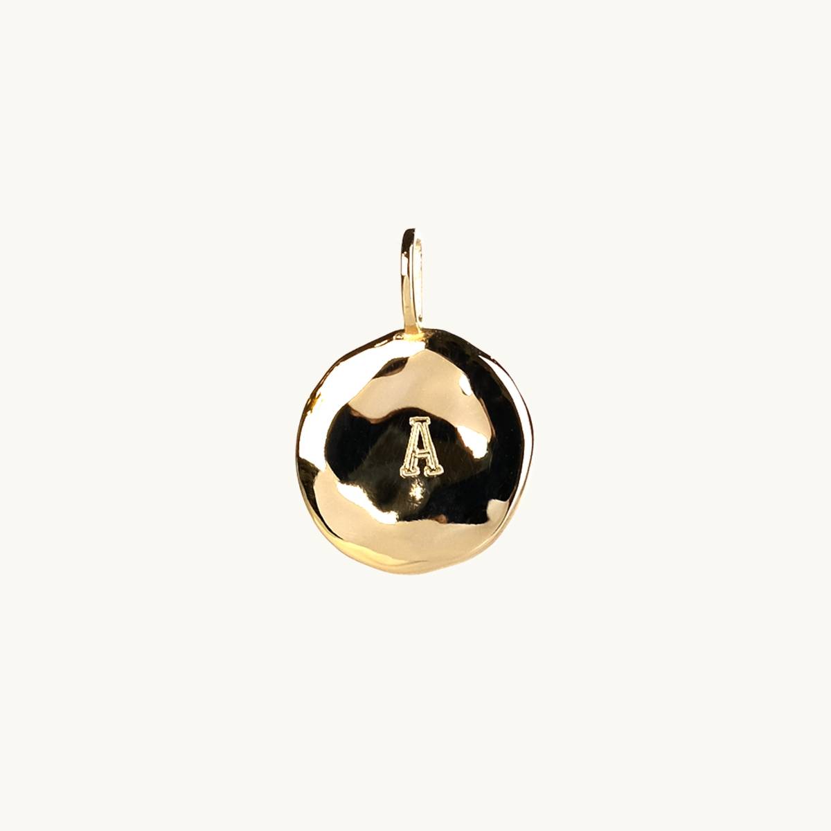 ORGANIC LETTER COIN GOLD - ENDAST BERLOCK