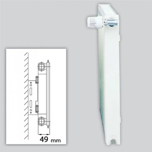 Radiator Heizrad 11 500x1000mm - 486 Watt opvarmer ca. 8 m²