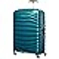 Samsonite Lite -Shock - Spinner M Suitcase, 69 cm, 73 L, Blue (Blue)