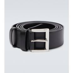 Prada Logo leather belt - black - 115CM