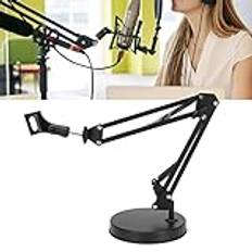Mikrofonstativ Mic Boom Arm, Stabil Upphängning Mikrofon Boom Arm, Grundläggande Snabbinstallation Justerbart Mikrofonstativ, för Livestreaming