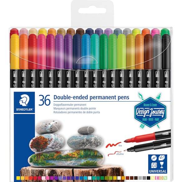 Märkpenna Staedtler duo 36/fp 6st