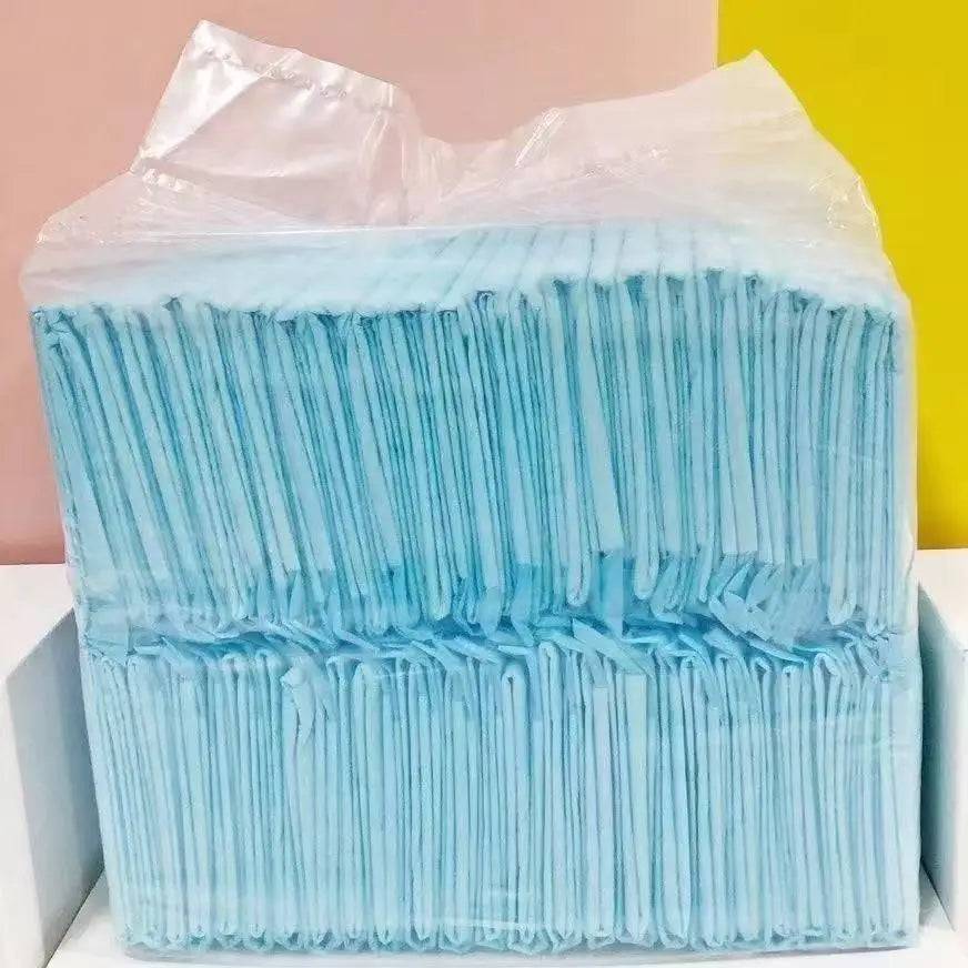 Disposable Puppy Training Pads — Absorbent Quick-Dry Pee Mats for Dogs - blue / 20pcs 60x90cm