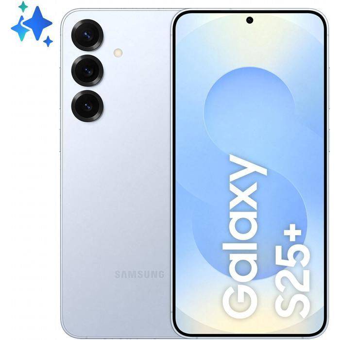Samsung Galaxy S25+ 5G 12 Go/512 Go Bleu (Icy Blue) Double SIM SM-S936B