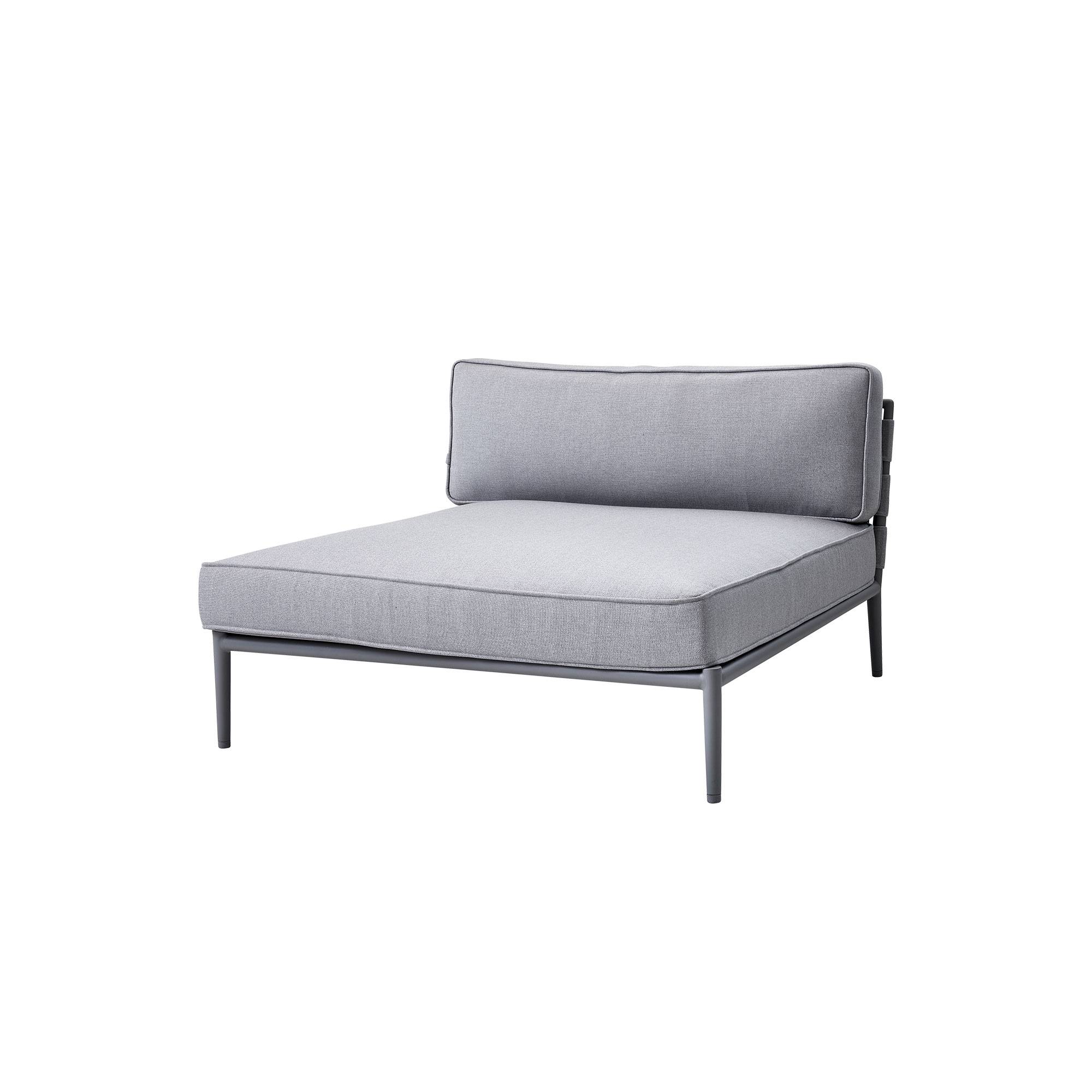 Conic Daybed modul Light grey.
