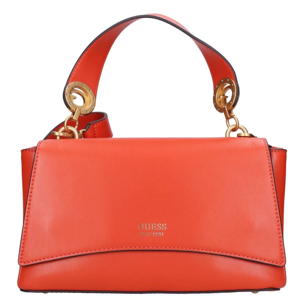 Guess Taske i kunstlæder - Tasker - Dame - Orange - ONE SIZE - Læder