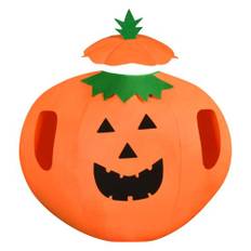 AYBUY Pumpadräkt för barn halloween pumpa kostym barn pumpa kostym med hatt kostym fest halloween karneval cosplay