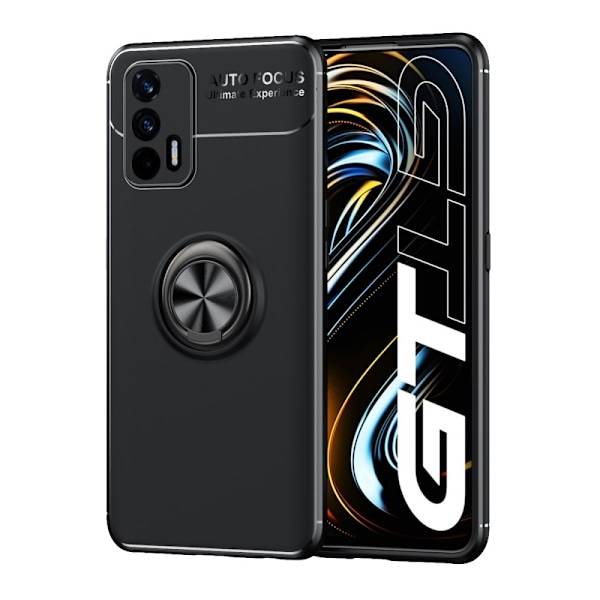 Realme GT 5G - Ring Skal - Svart
