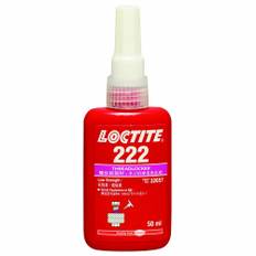 LOCTITE Anaerobic Threadlocker Adhesive 222, 50ml, 32657